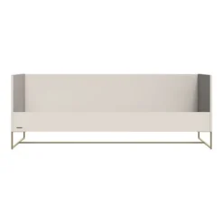 Kidsmill Intense II Bed 90 x 200 - Oatmeal / Patinated Brass