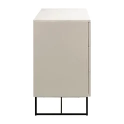 Kidsmill Intense II Commode 3L Mat Oatmeal - Zwart - Warm Sand