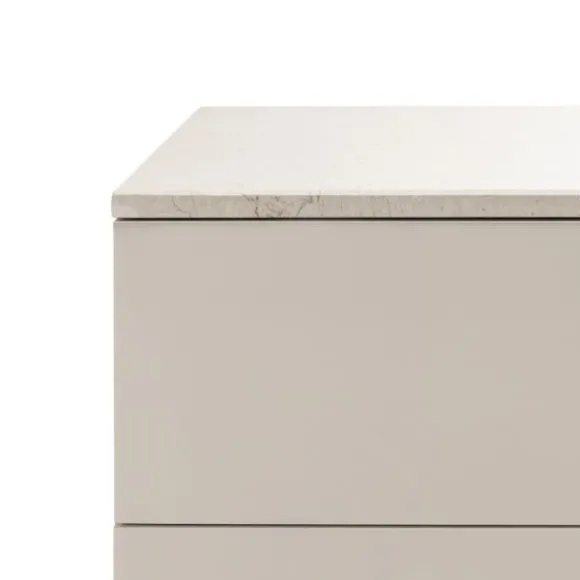 Kidsmill Intense II Commode 3L Mat Oatmeal - Zwart - Warm Sand