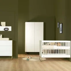 Kidsmill Intense II Commode - Wit / Patinated Brass