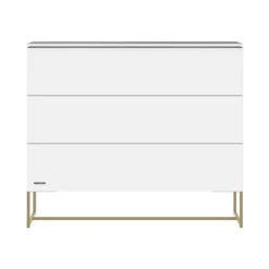 Kidsmill Intense II Commode - Wit / Patinated Brass