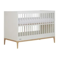 Kidsmill Intense II Ledikant - 70 x 140 cm - Wit / Eiken