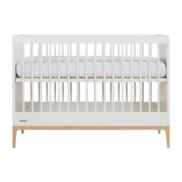 Kidsmill Intense II Ledikant - 70 x 140 cm - Wit / Eiken