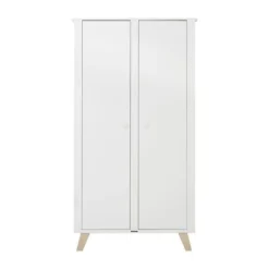 Kidsmill Lars Babykamer Wit / Naturel | Commode + Kast