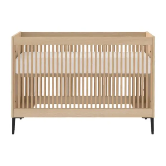 Kidsmill Levi Babykamer Incl. Ronde Potenset Eiken | Ledikant 60 x 120 cm + Commode