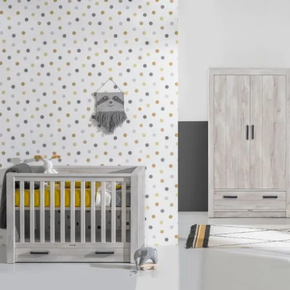 Kidsmill Sem Nautic Babybed Met Lade Grijs 60 x 120 cm