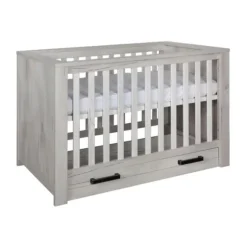 Kidsmill Sem Nautic Babybed Met Lade Grijs 60 x 120 cm