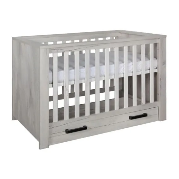 Kidsmill Sem Nautic Babybed Met Lade Grijs 60 x 120 cm