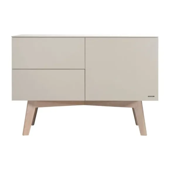 Kidsmill Sixties Commode - Oatmeal / Eiken