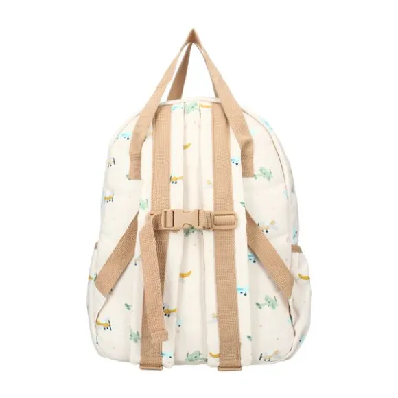Kidzroom Lille Small Talk Rugzak - Beige
