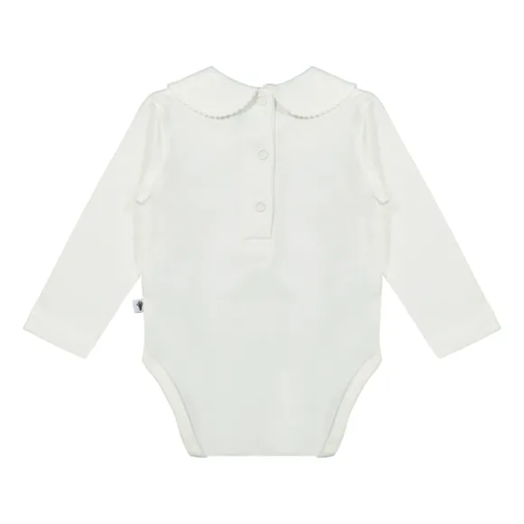 Klein Baby Romper Lange Mouw - Mt. 50 - Off White