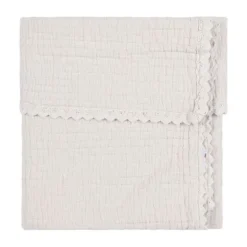 Koeka Elba Ledikantdeken Lace - 100 x 150 cm - Stone
