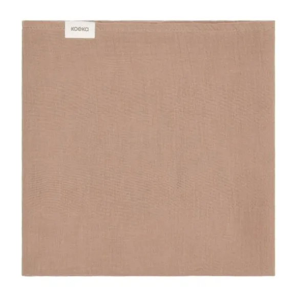 Koeka Faro Swaddle - 75x75 cm - Hydrofiel - Caffe