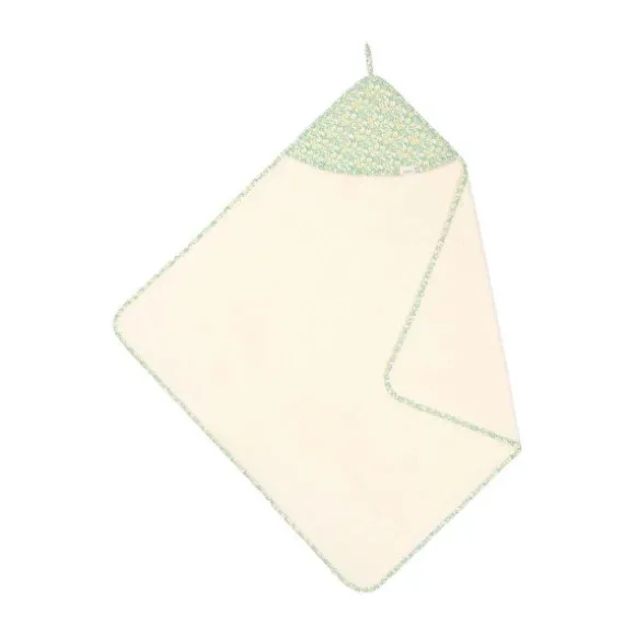 Koeka Meadow Badcape - 100 x 100 cm - Off White