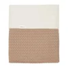 Koeka Wafel Amsterdam Wiegdeken - Cotton Fleece - Caffe