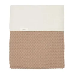 Koeka Wafel Amsterdam Wiegdeken - Cotton Fleece - Caffe