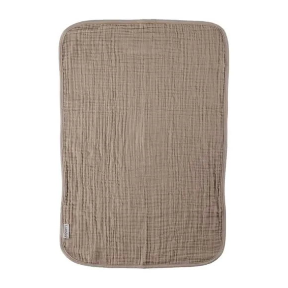 Leander Hydrofiele Doeken Organic Muslin - 2 Stuks - Cappuccino / Mocca