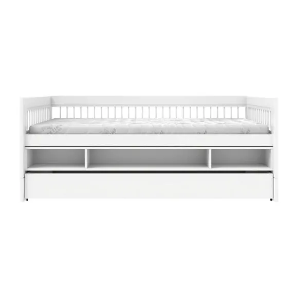 LifeTime Breeze Kajuitbed – Met opbergbox en bedlade – Luxe Lattenbodem