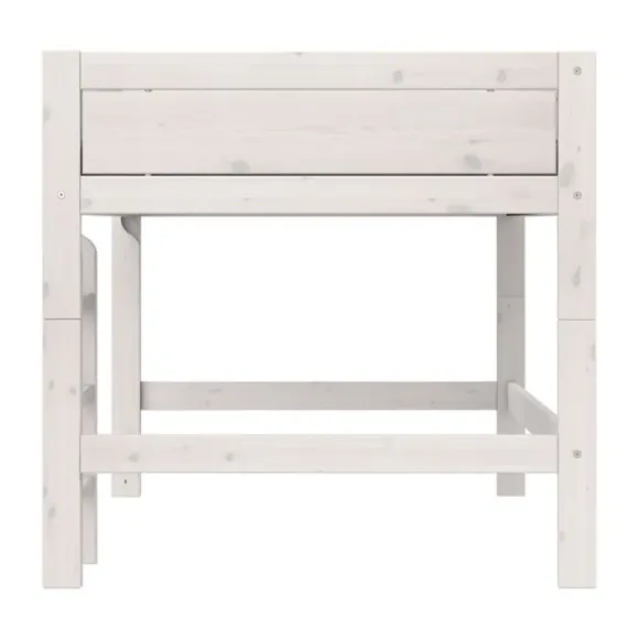 Life Time Halfhoogslaper Deluxe - White Wash - 120 cm