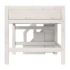 Life Time Halfhoogslaper Premium - White Wash - 120 cm - Met Trapkast