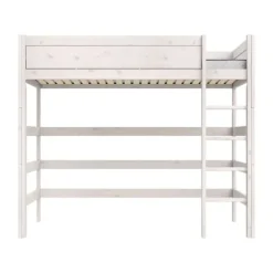 Life Time Hoogslaper Premium - White Wash - 177 cm - 120 cm<