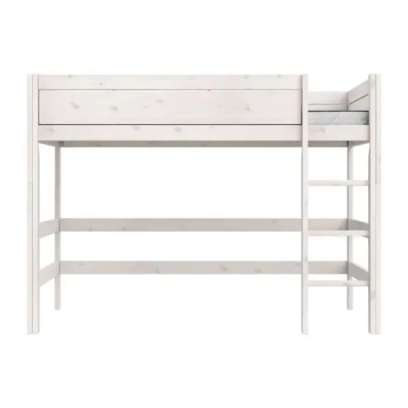 Life Time Hoogslaper Premium - White Wash - 152 cm - 120 cm