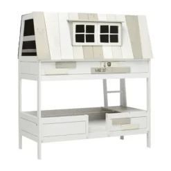LIFETIME Kidsrooms Avonturenbed Hangout Luxe Wit Gelakt