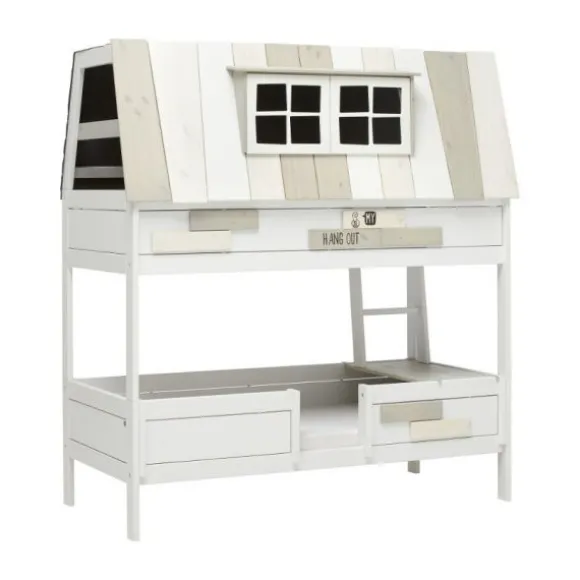 LIFETIME Kidsrooms Avonturenbed Hangout Luxe Wit Gelakt