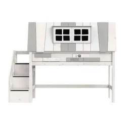 LIFETIME Kidsrooms Halfhoogslaper - My Hangout / Premium White-Wash
