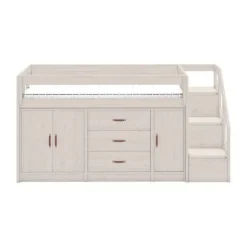 LIFETIME Kidsrooms Halfhoogslaper All-In-One Whitewash