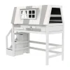 LIFETIME Kidsrooms Hoogslaper - My Hangout - 152 cm - Luxe Lattenbodem