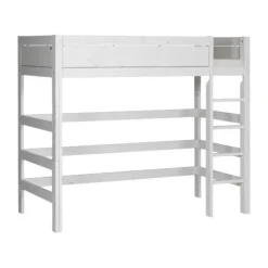 LIFETIME Kidsrooms Hoogslaper Rechte Trap Whitewash