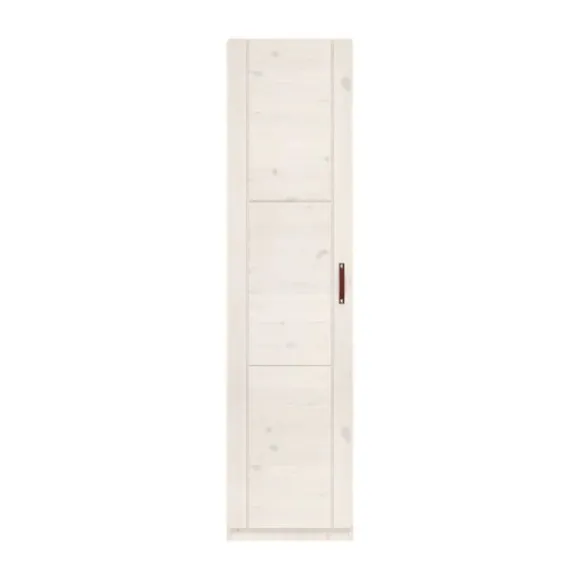 LIFETIME Kidsrooms Kledingkast - Whitewash - 50 cm - 1 Deur