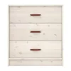 LIFETIME Kidsrooms Opbergkast - All-In-One - 3 Laden - White-Wash