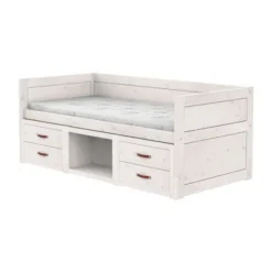 LIFETIME Kidsrooms Original Kajuitbed Met Opberging - White Wash