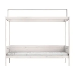 LIFETIME Kidsrooms Original Bed + Dakframe - Premium Rolbodem - White Wash