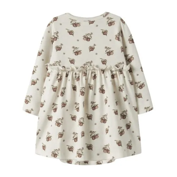 Lil Atelier Apple Midi Jurk - Mt. 56 - Turtledove
