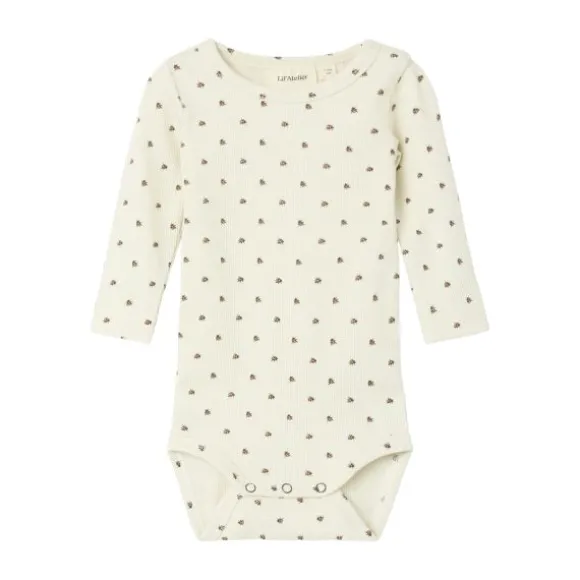 Lil' Atelier Ladybug Romper - Mt. 56 - Turtledove