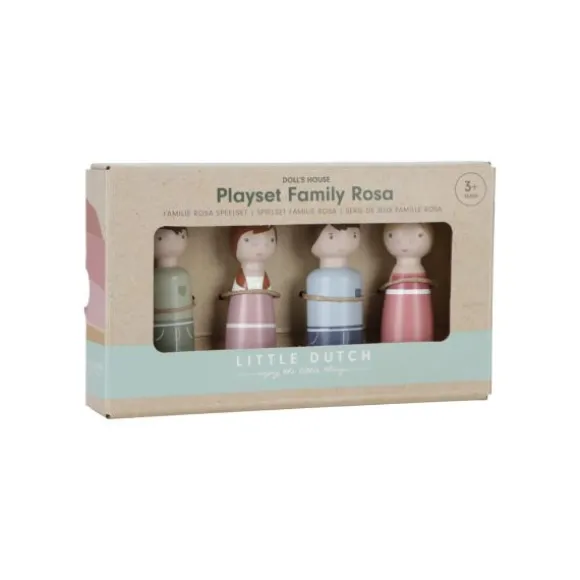 Little Dutch Aanvulset Poppenhuis - Familie Rosa