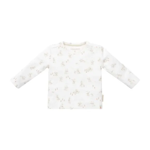 Little Dutch Baby Bunny T-shirt - Lange Mouw - Mt. 50