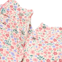 Little Dutch Badpak met Korte Mouwen - Dreamy Flowerfield - Maat 62/68