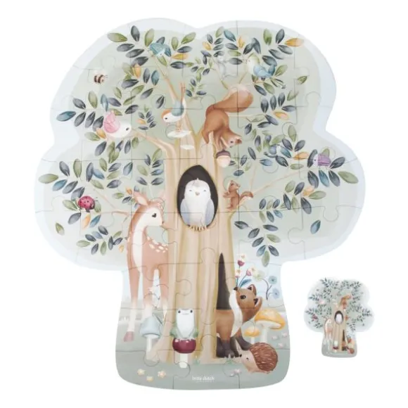 Little Dutch Forest Friends Vloerpuzzel