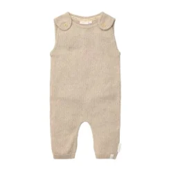 Little Dutch Gebreid Boxpakje - Soft Beige Melange - 62