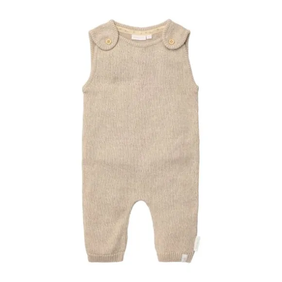 Little Dutch Gebreid Boxpakje - Soft Beige Melange - 62