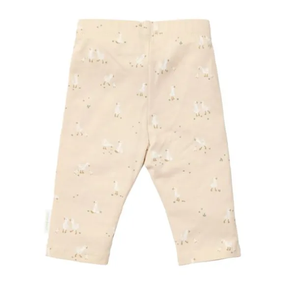 Little Dutch Little Goose Legging - Maat 74 - Beige
