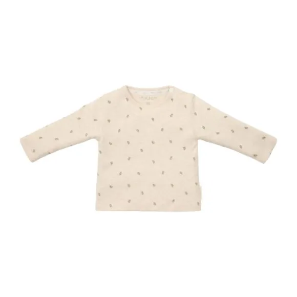 Little Dutch Newborn NOOS Little Farm - T-shirt lange mouw maat 50 - Green leaves