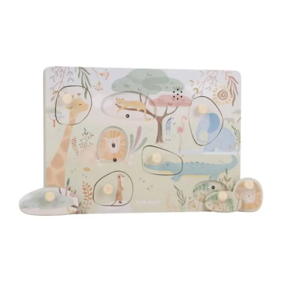 Little Dutch Safari Friends Geluidenpuzzel