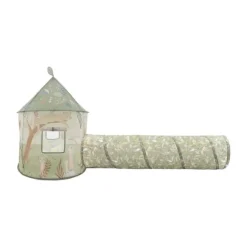 Little Dutch Speeltent Met Kruiptunnel - Safari - Groen
