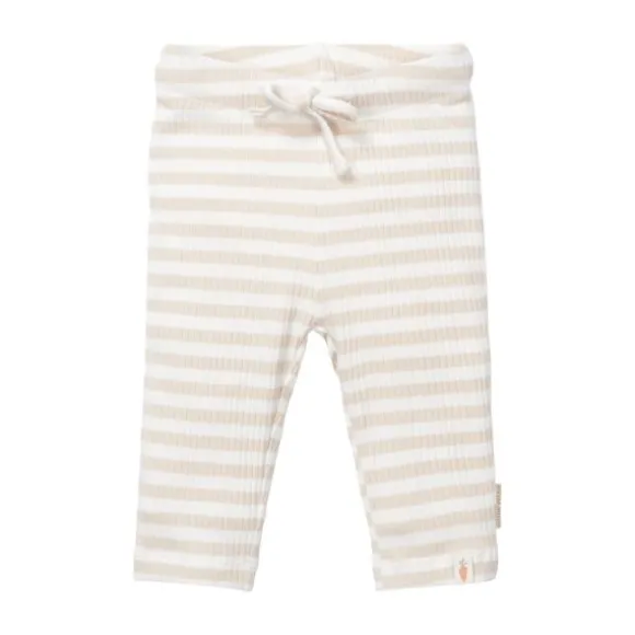 Little Dutch Stripe Broekje - Mt. 50 – Zand/Wit