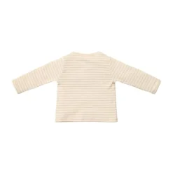 Little Dutch Stripe Lange Mouw T-Shirt - Maat 44 - Soft Beige